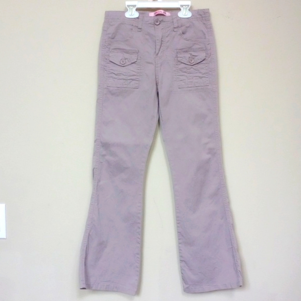 Girl's Gray Flared Pants